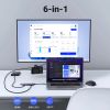 Slika USB Hub 3-port UGREEN 6-u-1 Hub, USB-C, HDMI 4K 60Hz, SD/TF