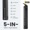 Slika UGREEN X-Kit stalak za prijenosnik 5-u-1 HUB USB-C - 2x USB 3.2 Gen, HDMI 4K 30 Hz, 3D, SD/microSD čitač