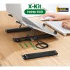 Slika UGREEN X-Kit stalak za prijenosnik 5-u-1 HUB USB-C - 2x USB 3.2 Gen, HDMI 4K 30 Hz, 3D, SD/microSD čitač
