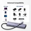 Slika USB Hub 3.0 3-port UGREEN, USB-C, HDMI, RJ45, PD
