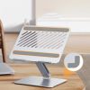 Slika UGREEN stalak za prijenosnik, 13-17.3", metalni, srebrni