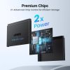Slika USB Hub 3.0 4-port UGREEN, USB-C/A, 2xUSB-A, 1xSD, 1xTF, sivi