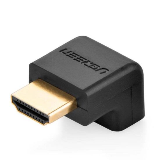 Slika HDMI M - HDMI F L-adapter UGREEN, kutni prema dolje