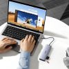 Slika USB Hub 3.0 3-port UGREEN 9-u-1, USB-C, HDMI 4K 60, VGA, PD 100W, RJ45, čitač kartica SD/TF