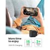 Slika USB punjač zidni UGREEN 25W, USB-C, PD3.0/QC4.0, crni + USB-C - USB-C kabel 2.0m