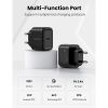 Slika USB punjač zidni UGREEN 25W, USB-C, PD3.0/QC4.0, crni + USB-C - USB-C kabel 2.0m