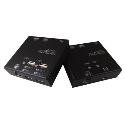 Slika Roline VALUE KVM Extender over Cat.5e/6, HDMI, 4×USB, max. 60m