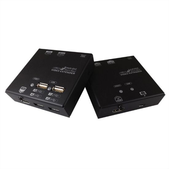 Slika Roline VALUE KVM Extender over Cat.5e/6, HDMI, 4×USB, max. 60m
