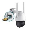 Slika TP-Link VIGI VIGI C540-4G 4MP Outdoor Full-Color 4G Pan/Tilt kamera