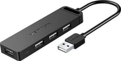 Slika USB Hub 2.0 4-port Vention, 0.15M Black