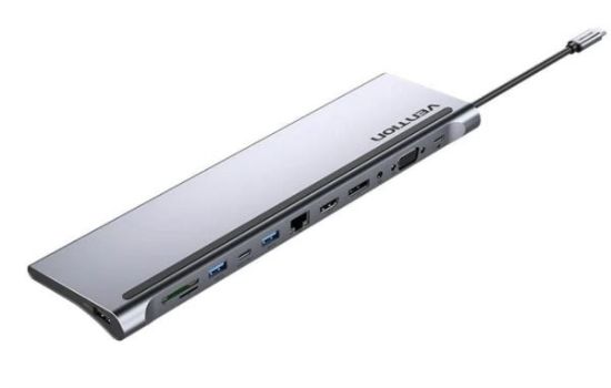 Slika Vention Multi-function 12-in-1 USB-C Docking Station