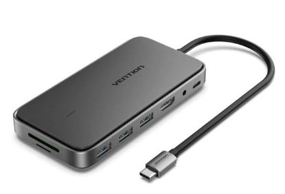 Slika Vention 9-in-1 USB-C Docking Station with M.2 SSD Enclosure