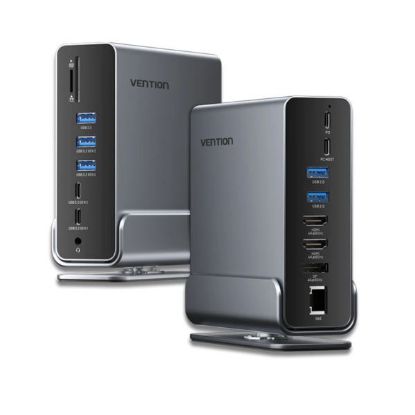 Slika Vention 15-in-1 USB-C MST Docking Station