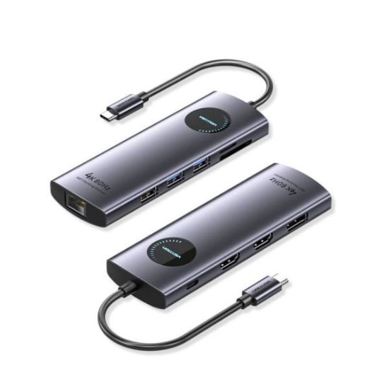 Slika Vention 9-in-1 USB-C MST Docking Station