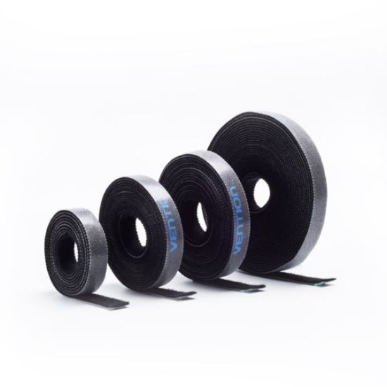 Slika Traka za vezivanje kabela Vention Cable Tie, 1m, Black