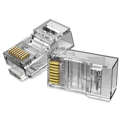 Slika UTP konektor RJ45 8/8 Cat.5E Vention, 100 Pack