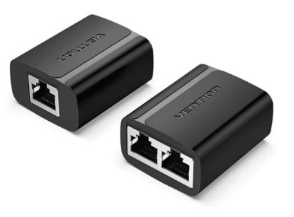 Slika Y adapter Vention RJ45 Splitter Adapter, Black