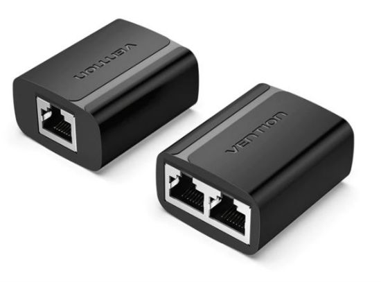 Slika Y adapter Vention RJ45 Splitter Adapter, Black