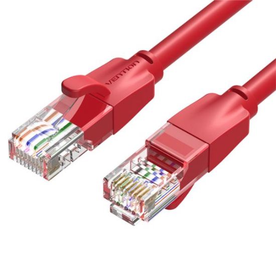 Slika Patch kabel Cat 6 UTP  2.0 m, crveni, Vention