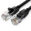 Slika Patch kabel Cat 6 UTP  0.5 m, crni, Vention