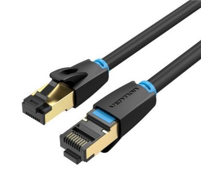 Slika Patch kabel Cat 8 SFTP  3.0 m, crni, Vention
