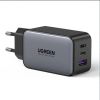 Slika USB punjač zidni UGREEN 65W, 1xUSB-A, 2xUSB-C, GaN II Tech, QC4.0+, PD3.0, crni