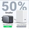 Slika USB punjač zidni UGREEN 65W, 1xUSB-A, 2xUSB-C, GaN II Tech, QC4.0+, PD3.0, crni