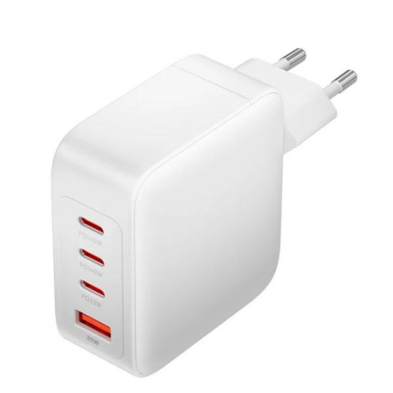 Slika USB punjač zidni Vention 4-Port USB-3C/A (140W 140W 30W 30W) Kit, White