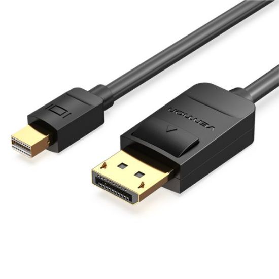 Slika Display Port mini M - Display Port M kabel 1.5 m Vention, Black