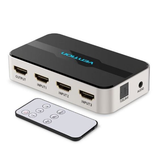 Slika HDMI Switcher Vention 3 In 1 Out