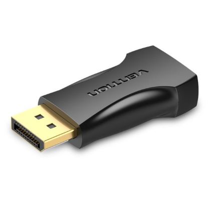 Slika Display Port M - HDMI F adapter Vention 4K, Black