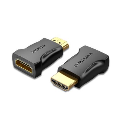 Slika HDMI M - HDMI F adapter Vention, Black