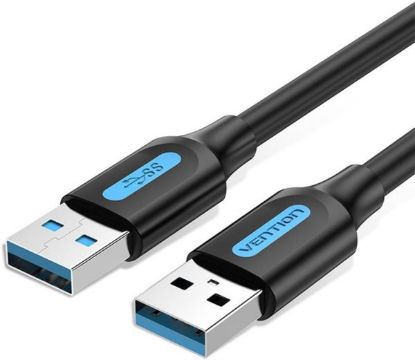 Slika USB 3.0 TIP A-A M/M 1.0 m, Vention, Black