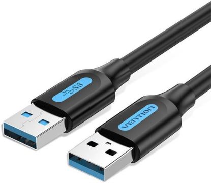 Slika USB 3.0 TIP A-A M/M 2.0 m, Vention, Black