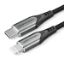 Slika USB 2.0 TIP A-Lightning M/M,  2.0 m, Vention, Gray
