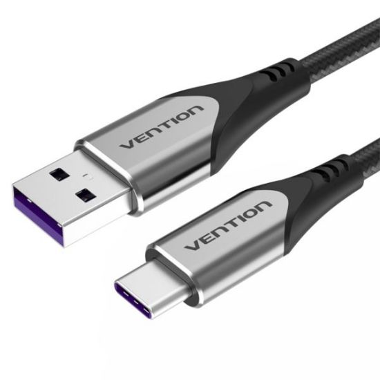 Slika USB 2.0 TIP A-C M/M, 2.0 m, Vention Fast Charging Cable, Gray