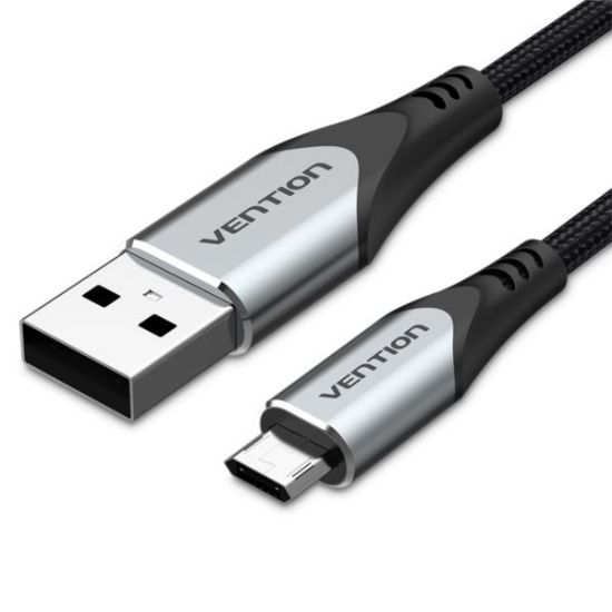 Slika USB 2.0 TIP A-Micro B M/M, 1.0 m, Vention, Gray