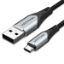 Slika USB 2.0 TIP A-Micro B M/M, 1.0 m, Vention, Gray