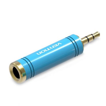 Slika Adapter 3.5mm M to 6.5mm F Vention, Blue