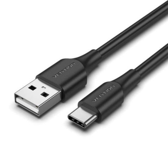 Slika USB 2.0 TIP A-C M/M, 3.0 m, Vention 3A Cable, Black