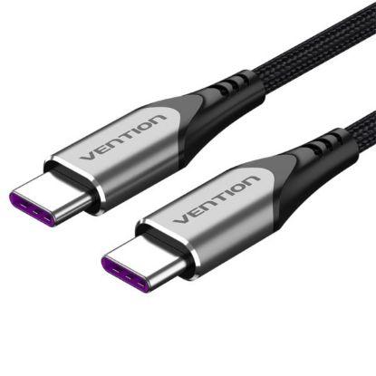 Slika USB 2.0 TIP C-C M/M 2.0 m, Vention 5A, Gray