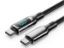 Slika USB 2.0 TIP C-C M/M 1.2 m, Vention Cotton Braided 5A With LED Display