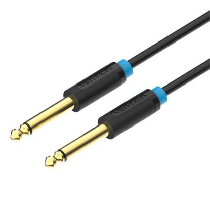 Slika Kabel 6.5mm Jack M/F  1,0 m Vention Audio Cable, Black
