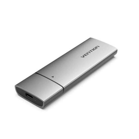 Slika Eksterno kućište M.2 - USB3.1 Gen 2 Vention, SATA, Gray Aluminum Alloy Type