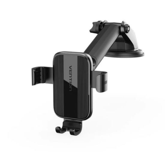 Slika Vention Auto-Clamping Car Phone Mount With Suction Cup, Black