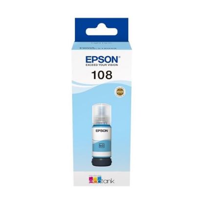 Slika Tinta Epson EcoTank 108 Light Cyan
