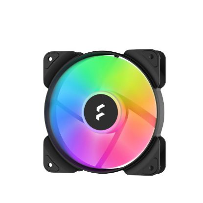 Slika Fractal Aspect 12 RGB PWM Black, 120mm ventilator