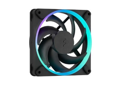 Slika Fractal Momentum 12 RGB, ventilator, crni