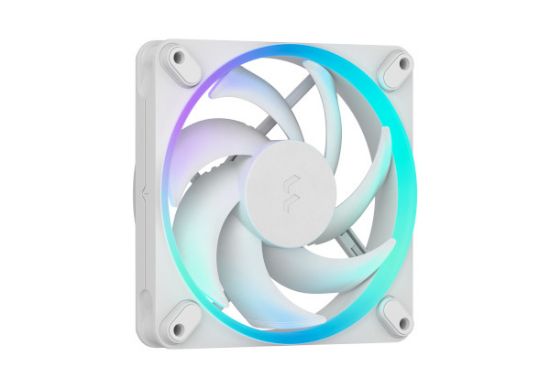 Slika Fractal Momentum 12 RGB, ventilator, bijeli