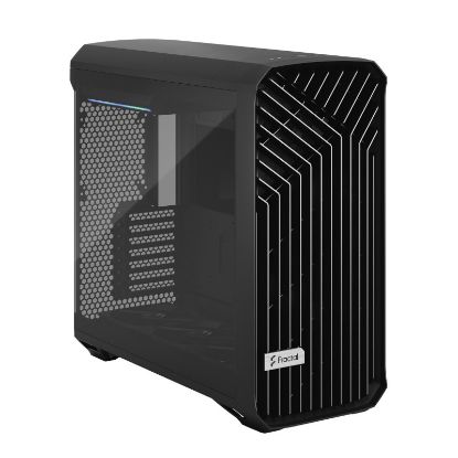 Slika Fractal Torrent Black TG Light, crno,bez napajanja